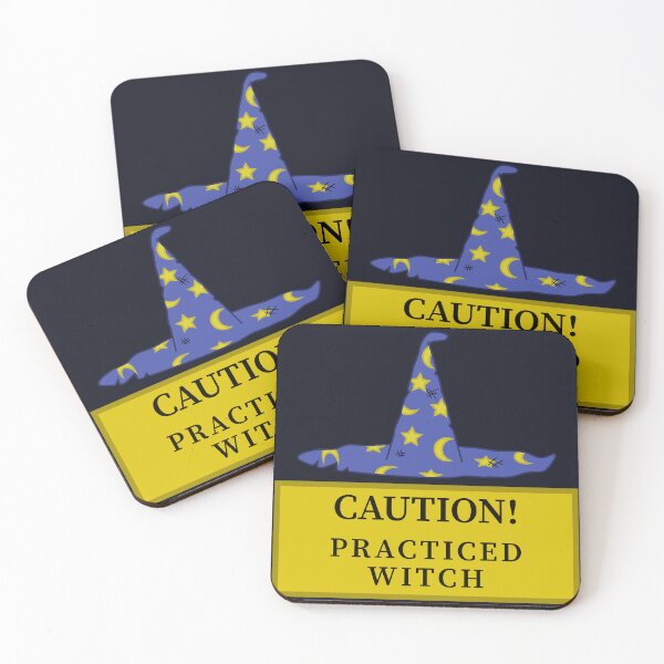 Item preview, CAUTION! PRACTICED WITCH designed and sold by Wild & Cosmic.