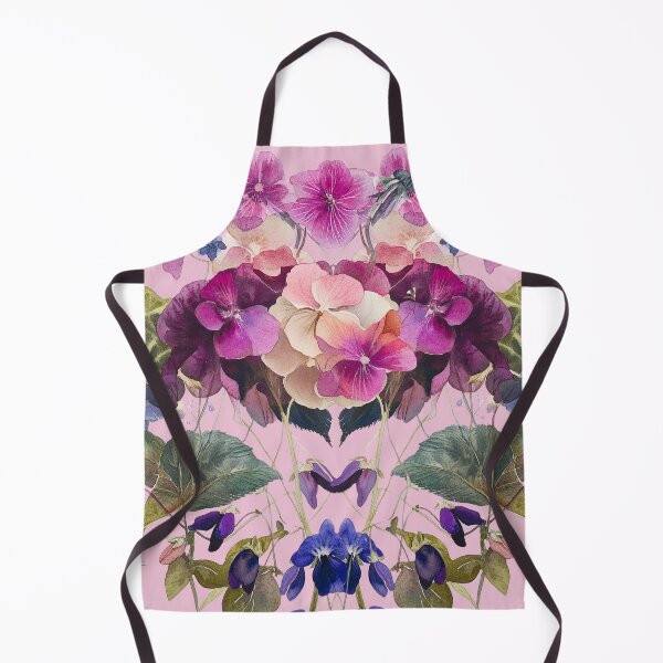 Item preview, Hydrangeas and Violets on Pink by Julie Lynch designed and sold by julielynchart.