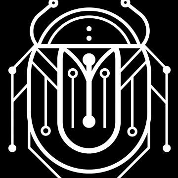 Artwork thumbnail, Circuit Scarab – Tech-Inspired Design by I-RDesign