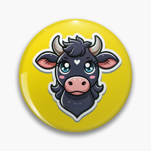 Item preview, Heart Cow Head designed and sold by ArtistEmbrace.