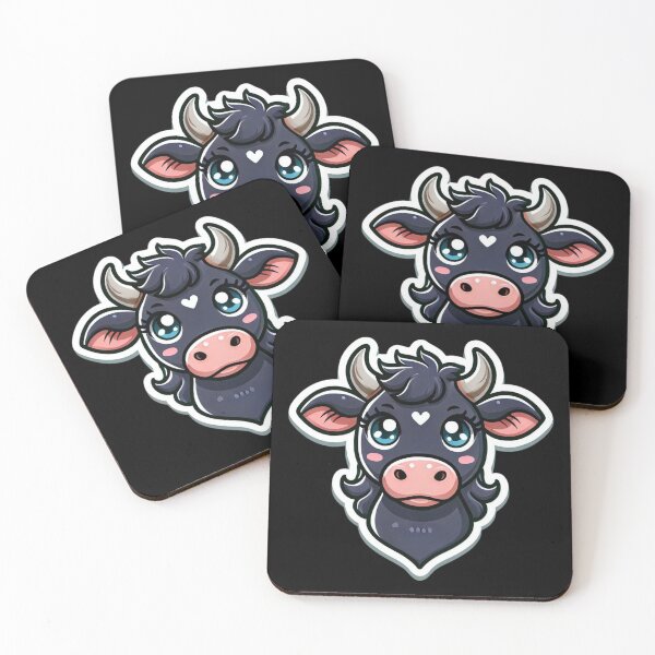 Item preview, Heart Cow Head designed and sold by ArtistEmbrace.