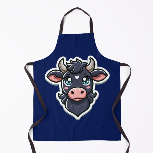 Item preview, Heart Cow Head designed and sold by ArtistEmbrace.