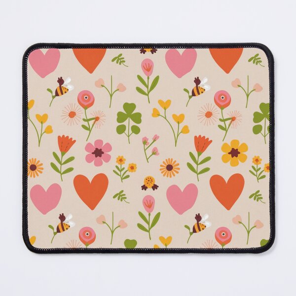 Item preview, Honeybee & Clover Pattern designed and sold by Furbulous Faces.