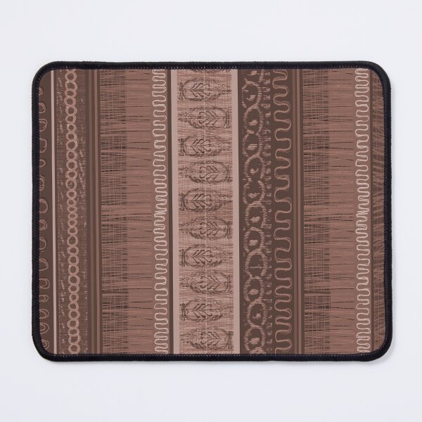 Item preview, Punk & Pageantry Braid Stripe, vertical, Coffee Quartz monochrome designed and sold by ncxadair.