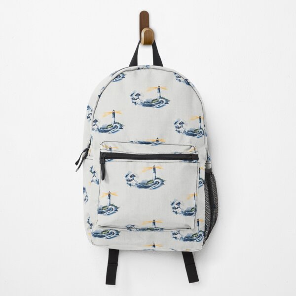Item preview, Lighthouse with Ocean Waves designed and sold by SignumShop.