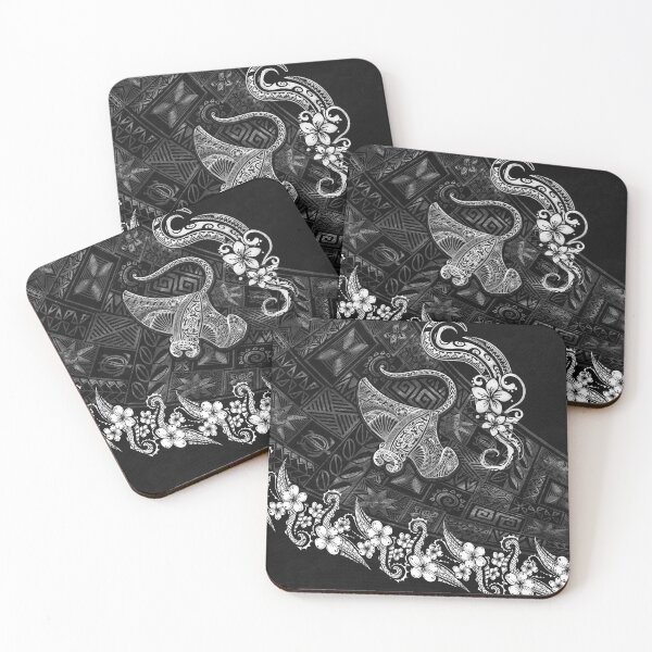 Artikelvorschau, Manta Ray Tribal Grunge - Hawaiianisch - Samoanisch - Polynesisch 3533 entworfen und verkauft von sunnthreads.