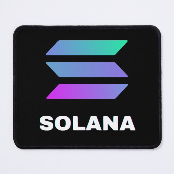 Item preview, Solana logo designed and sold by Never Stop Trading.