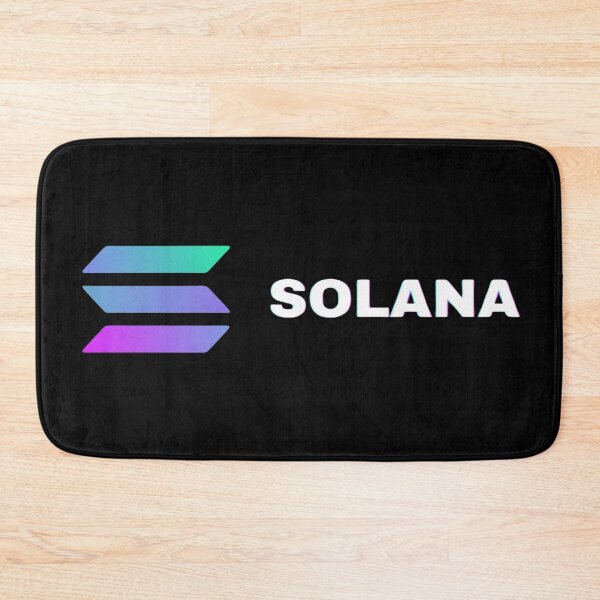 Item preview, Solana logo designed and sold by Never Stop Trading.