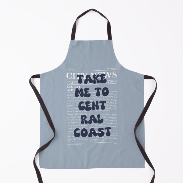 Item preview, "Take Me to Central Coast" – Australia, Elegant Newspaper-Style Design designed and sold by RM-Journey.