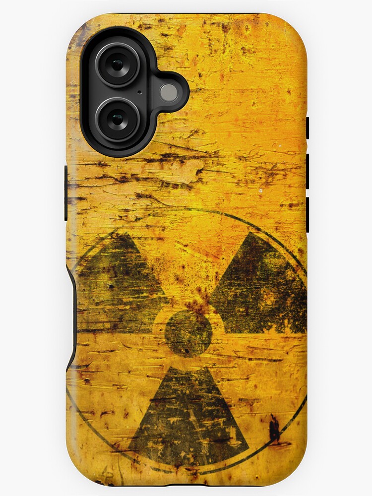 Thumbnail 1 von 4, iPhone-Hülle, Achtung! Korrodierter radioaktiver Lagerbehälter designt und verkauft von old-curiosity.