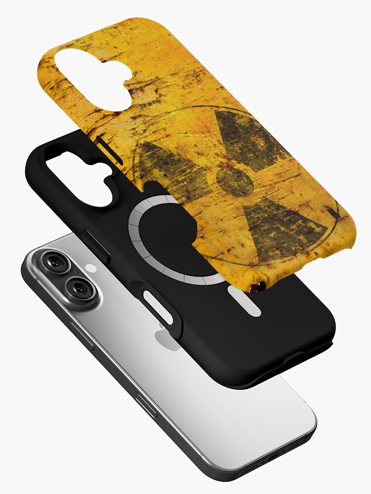 Thumbnail 2 von 4, iPhone-Hülle, Achtung! Korrodierter radioaktiver Lagerbehälter designt und verkauft von old-curiosity.