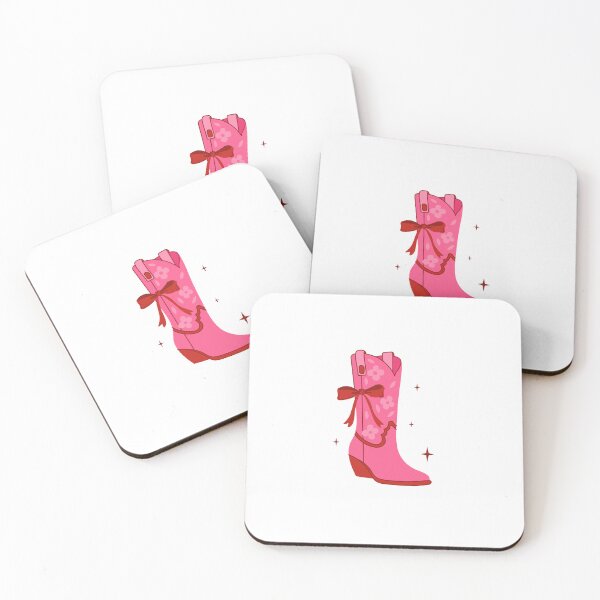 Item preview, Pink cowgirl boot with bow. Cowgirl wears boots. Red and pink. Romance. designed and sold by CoCoArt-Ua.