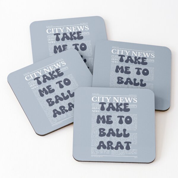 Item preview, "Take Me to Ballarat" – Australia, Elegant Newspaper-Style Design designed and sold by RM-Journey.
