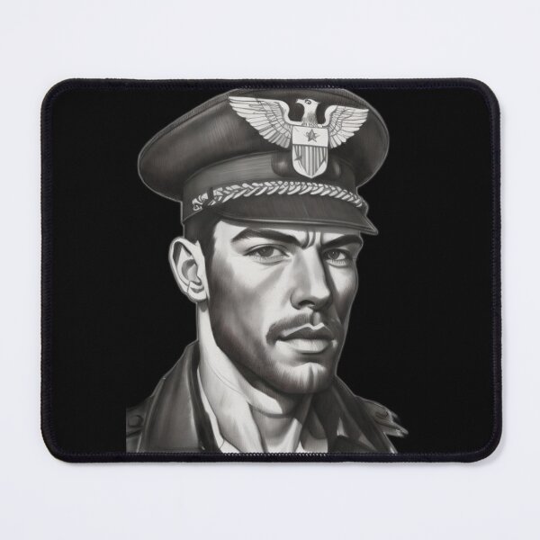 Item preview, Gay Leather Yes Sir Military Pride Daddy Leder Graphic Design designed and sold by ItsAKinkThing.