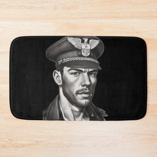 Item preview, Gay Leather Yes Sir Military Pride Daddy Leder Graphic Design designed and sold by ItsAKinkThing.