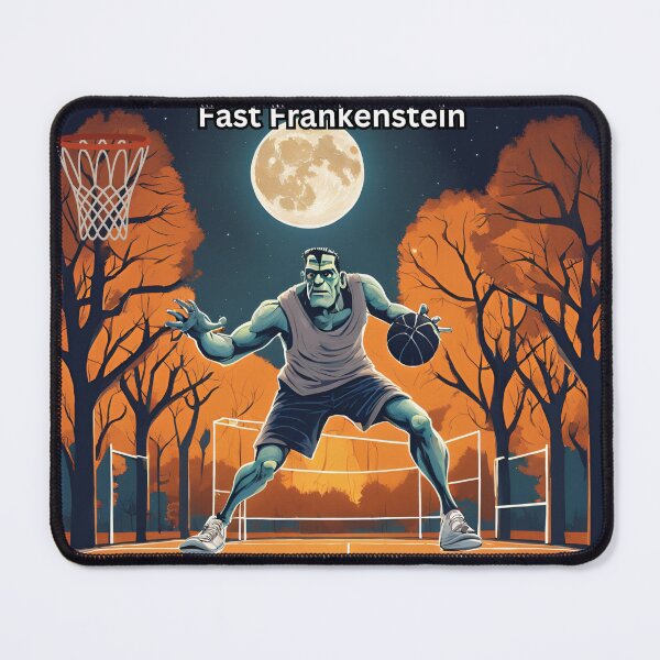 Item preview, Fast Frankenstein - Moonlight Ballers Club, Monster Basketbal designed and sold by FroggyFly Designs.