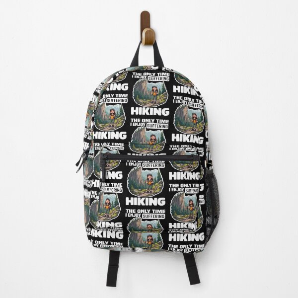 Item preview, THE ONLY TIME I ENJOY SUFFERING IS HIKING - HIKER GIFT designed and sold by KEF Custom.