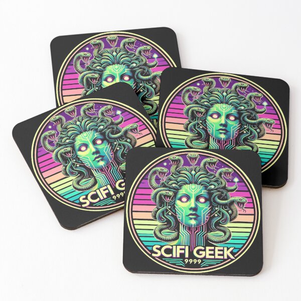 Item preview, SciFi Geek - Medusa 9999 - Science Fiction Fan designed and sold by Random-Reality.