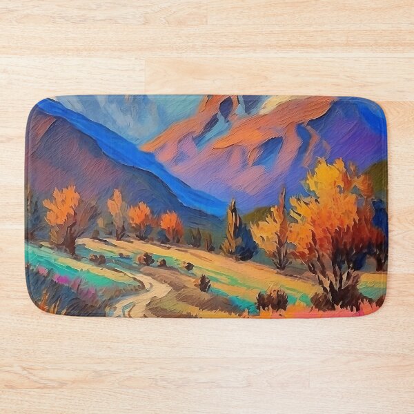 Item preview, Vintage Impressionist Landscape: Mountain Path in Late Summer | Impressionism | Landscape Artwork designed and sold by UnhingedBird.