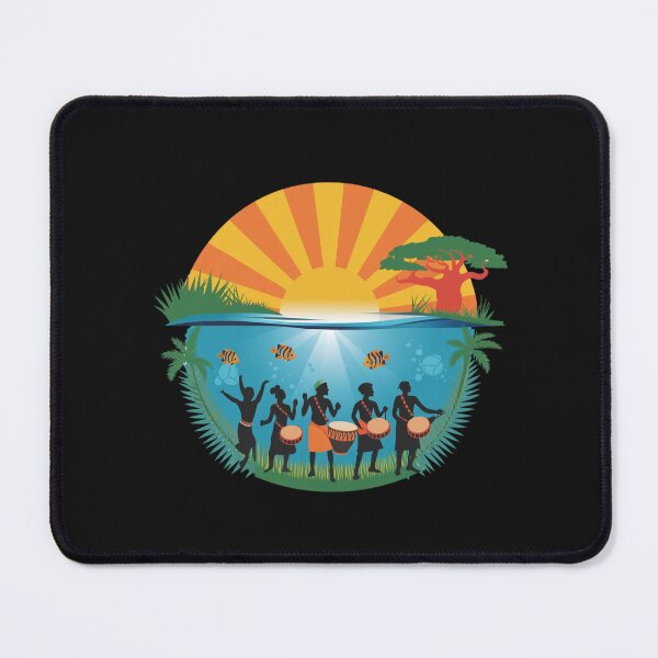 Item preview, Malawi Welcomes Flag Map Lake Malawi, cichlid fish, designed and sold by AnimalsDH305.