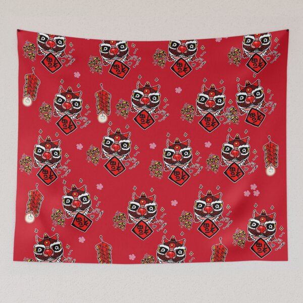 Item preview, Hand Drawing Lion Dance With Fortune Poster designed and sold by Lee Yeng.