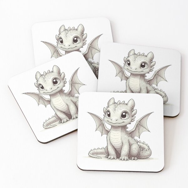 Item preview, Cute Dragon - Cute Cartoon Design designed and sold by TabtisWorld.