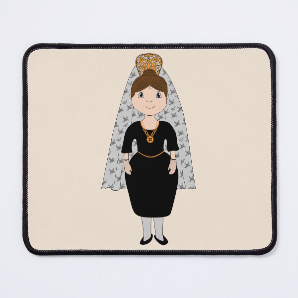 Item preview, The Manola of Holy Week dressed in a mantilla. designed and sold by Cartoon Spain.