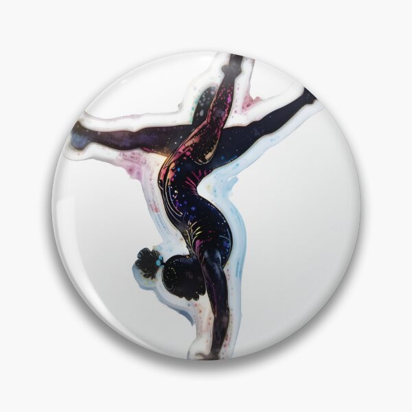 Item preview, Simone Biles Sticker: Flipping Into History designed and sold by Vaibhav37.
