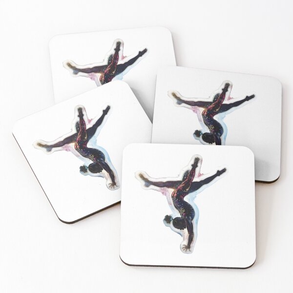 Item preview, Simone Biles Sticker: Flipping Into History designed and sold by Vaibhav37.