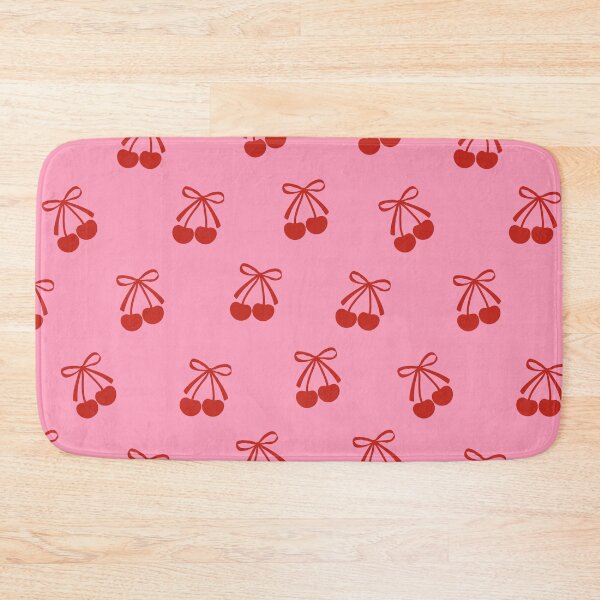 Item preview, Red cherries with bow. Pink and red. Cherry pack. designed and sold by CoCoArt-Ua.