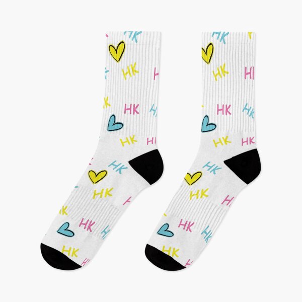 Item preview, White Colorful Heart HK HoneyKo Apparel USA Valentine's Day designed and sold by honeykoapparelusa.