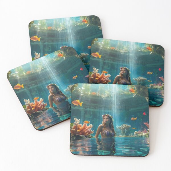 Item preview, The Enchanted Mermaid of Atlantis designed and sold by BlareBlare.