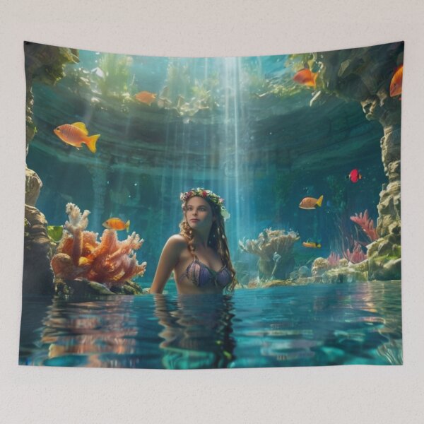 Item preview, The Enchanted Mermaid of Atlantis designed and sold by BlareBlare.