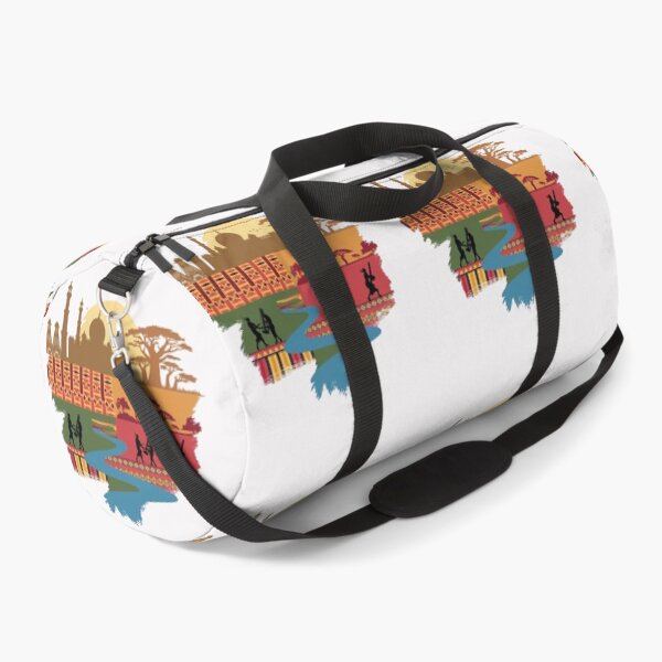Item preview, Mali Welcomes Flag Map Timbuktu, Bamako, Niger River designed and sold by AnimalsDH305.