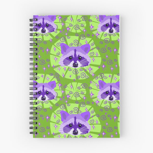 Item preview, racoon_purple and green designed and sold by NeonEye-Designs.