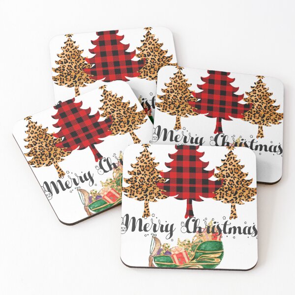 Item preview, Merry Christmas Buffalo Plaid designed and sold by StreetArtPro.
