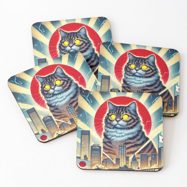 Item preview, Catzilla: King of the City designed and sold by prezard.