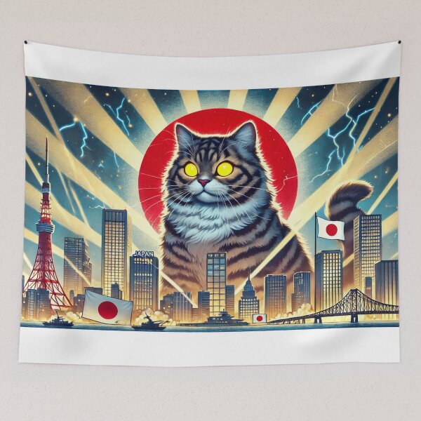 Item preview, Catzilla: King of the City designed and sold by prezard.