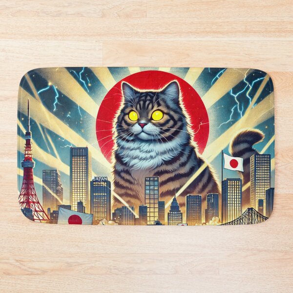 Item preview, Catzilla: King of the City designed and sold by prezard.