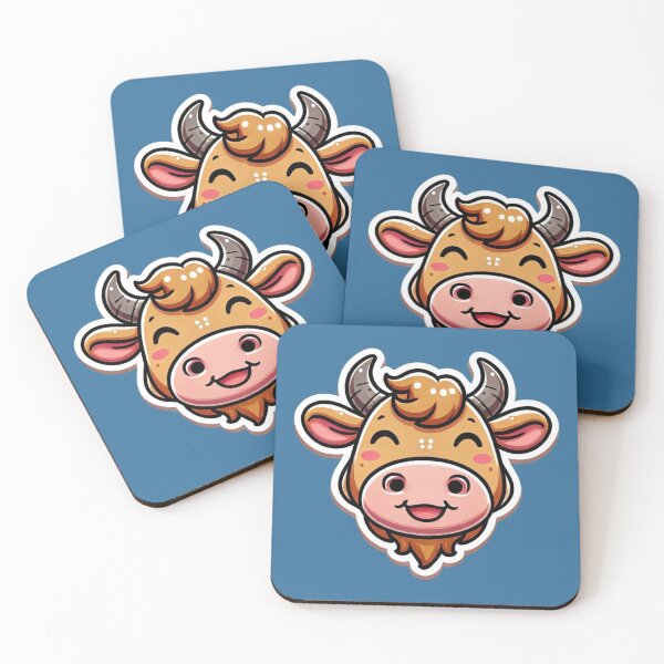 Item preview, Limousin Cow Head  designed and sold by ArtistEmbrace.