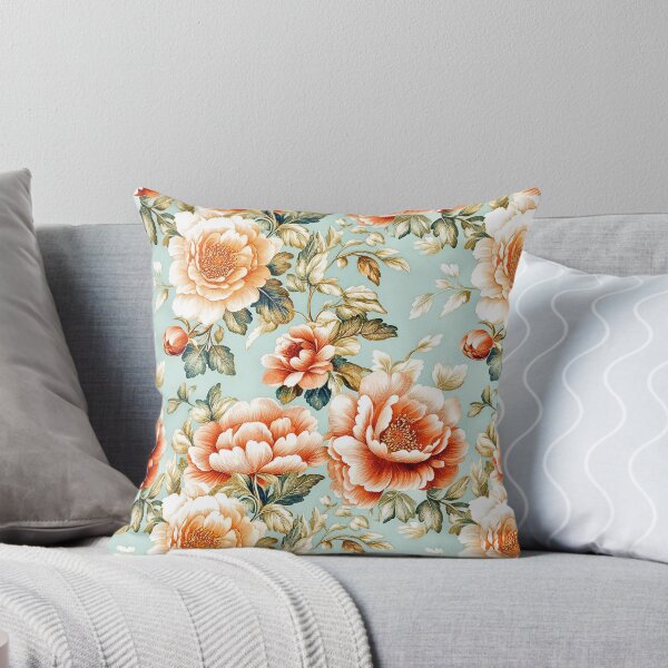 Item preview, Bohemian Terracotta floral pattern  designed and sold by Blooming Charm.