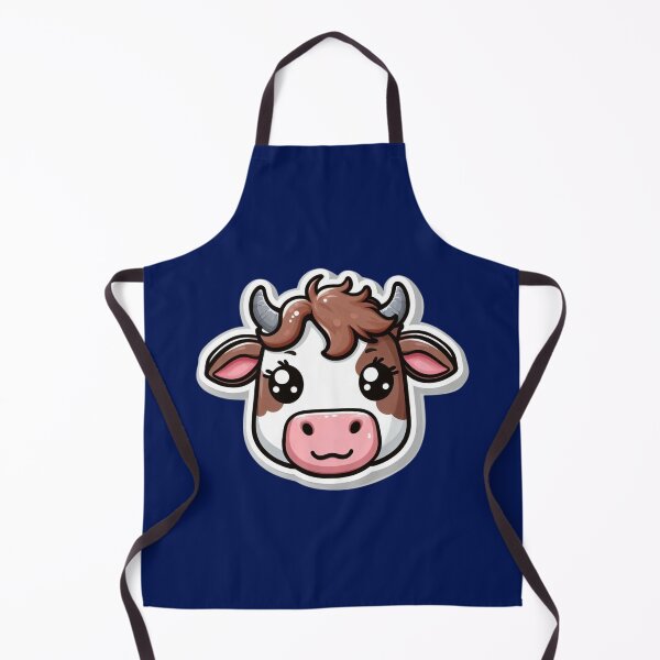 Item preview, Milking Shorthorn Cow Head designed and sold by ArtistEmbrace.