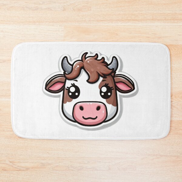 Item preview, Milking Shorthorn Cow Head  designed and sold by ArtistEmbrace.