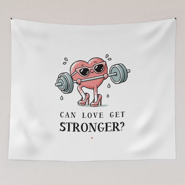 Item preview, Can Love Get Stronger?, Unique designed and sold by villacreativa.