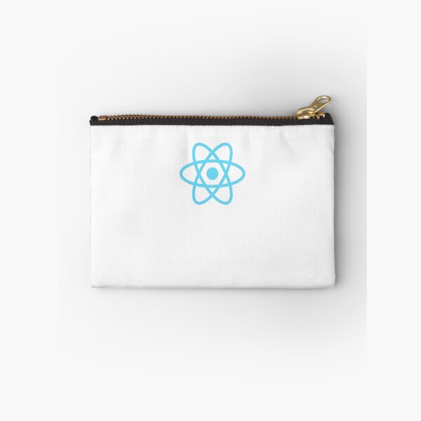 Item preview, White Blue React.js T-Shirt Logo Text/Word designed and sold by Rainwater Merch.