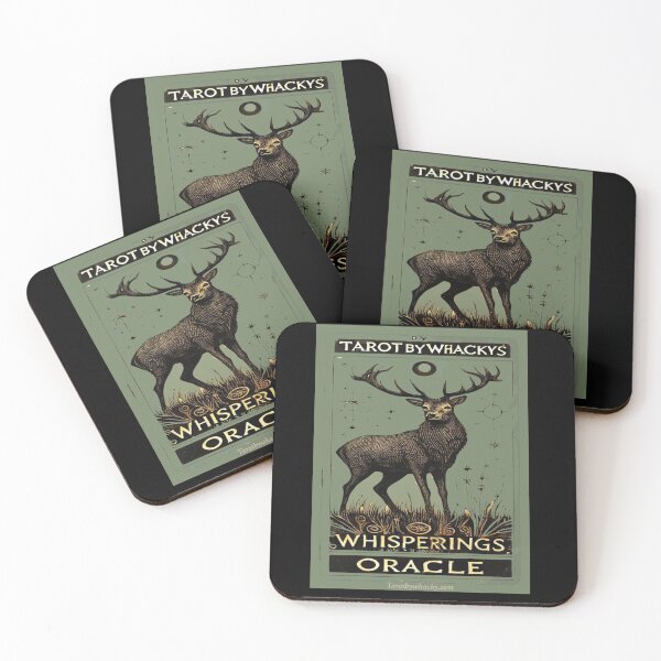 Item preview, Whisperings Oracle deck back  designed and sold by designbywhacky.