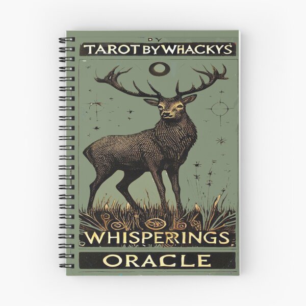 Item preview, Whisperings Oracle deck back  designed and sold by designbywhacky.