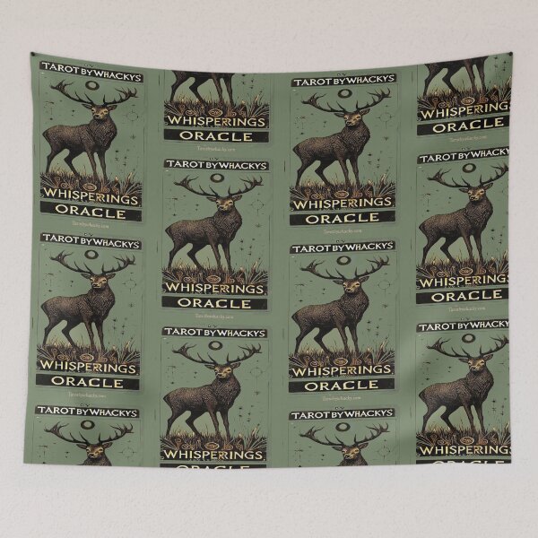Item preview, Whisperings Oracle deck back  designed and sold by designbywhacky.