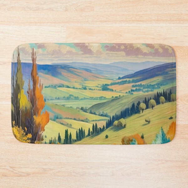 Item preview, Vintage Impressionist Landscape: Valley in Summer | Impressionism | Landscape Artwork designed and sold by UnhingedBird.