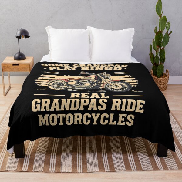 Item preview, Real Grandpa Rides Motorcycle designed and sold by svarupa.